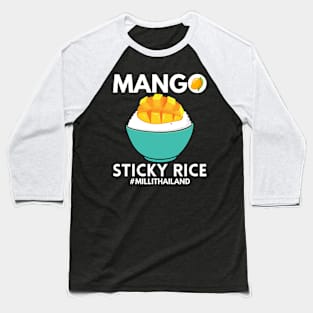 Just A Girl Who Loves Mango Sticky Rice Thailand Baseball T-Shirt